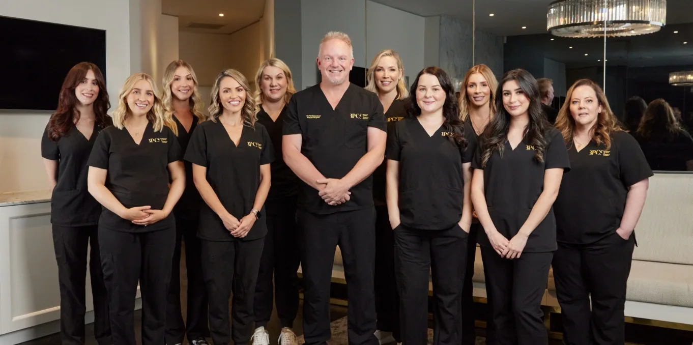 BPCS Clinic Team, the complete staff with Dr Richardson 1